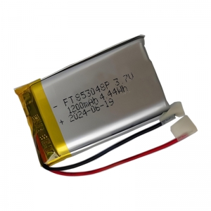 3.7 فولت 1200 مللي أمبير بطارية ليثيوم بوليمر ft853048p