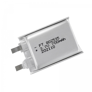 iec62133 un38.3 msds قابلة للشحن بطارية ليثيوم بوليمر 3.7 فولت 700 مللي أمبير 802535 رقيقة جدا