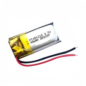 3.7 فولت بطارية ليثيوم بوليمر لاعب lihtium ft502035p